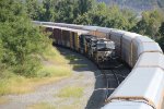 NS 9789 leading a train into Enola yard